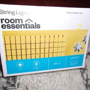 100ct Incandescent Indoor Outdoor Miniature String Lights Clear Bulbs